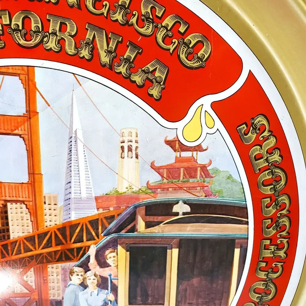 Vintage 1979 San Francisco Golden Gate Expo Tray